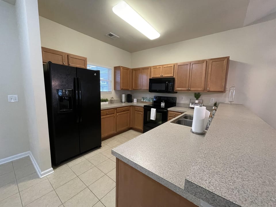 Space to cook a full meal