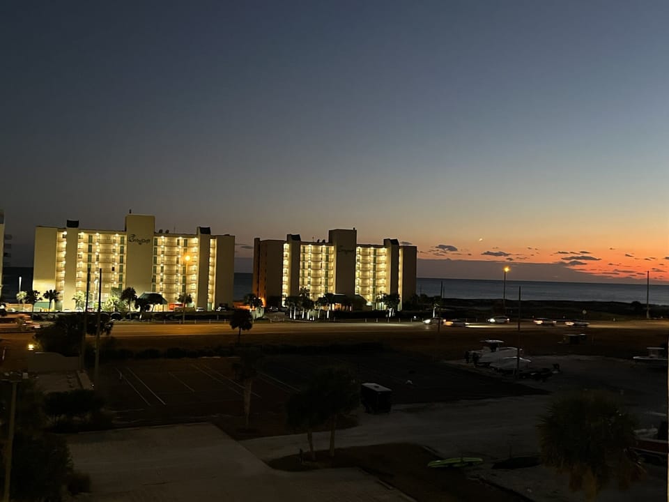 Gulf sunset views from front porch