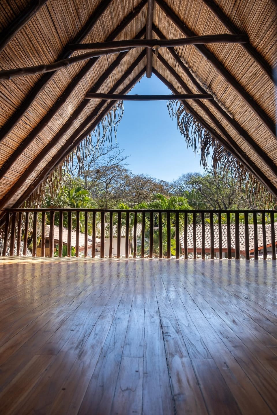 Upper part of the Rancho perfect for Yoga, meditation or massage.