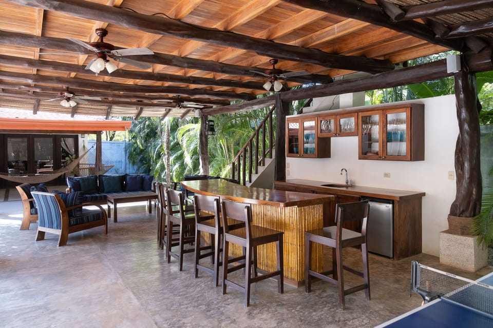 Enjoy nighttime libations and games in the Rancho :) 