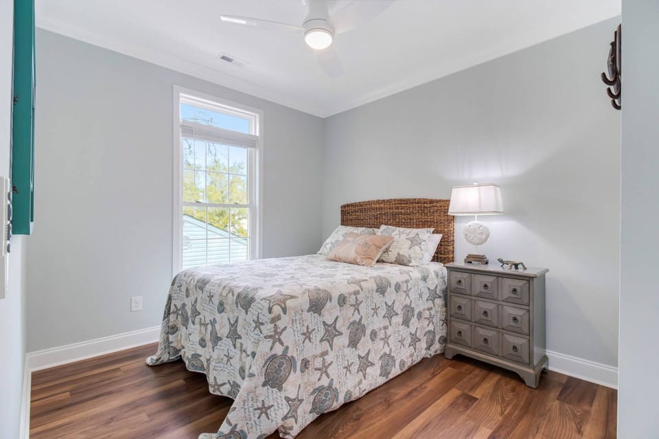 Guest bedroom # 2 with comfortable queen size bed