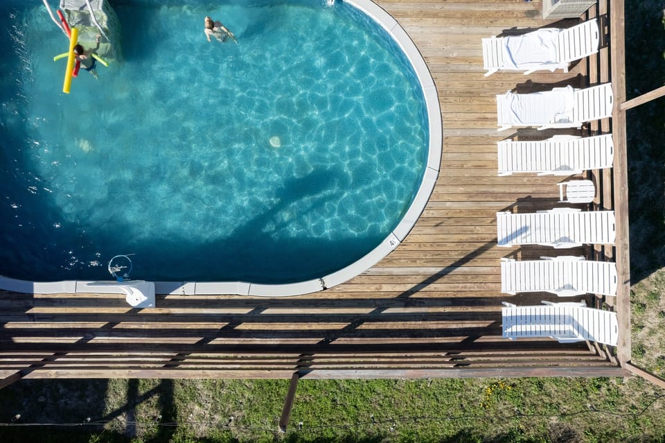 The house is only one of a few that is both beachfront and has a pool.