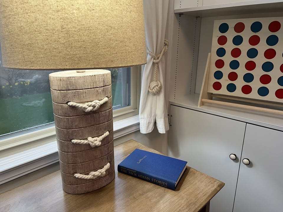 Details from Nautical Queen bedroom #3, garden view 