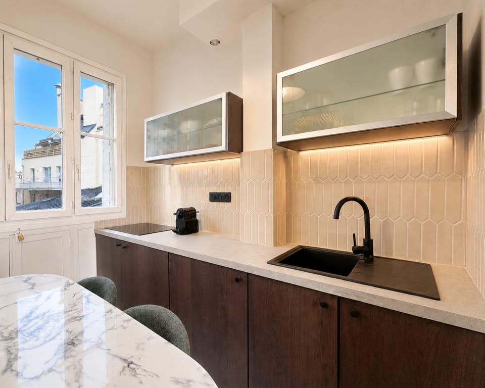 This bathroom comes with a shower, fresh towels, and essential toiletries for your use.