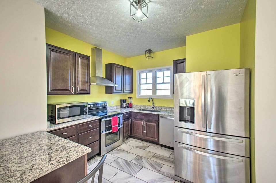 Kitchen | 1st Floor | Fully Equipped | Cooking Basics | Coffee Maker & Grinder
