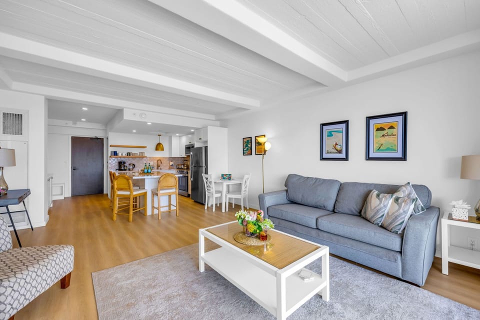 Open living with space for everyone to relax