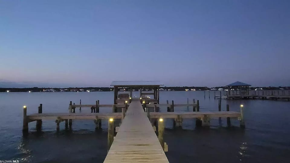 The dock