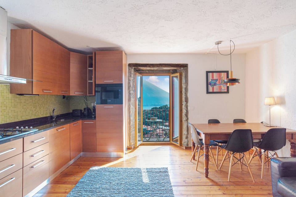 Kitchen and dining area