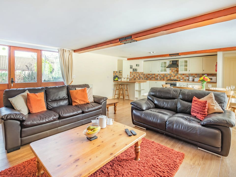 Open plan living space | The Grainery - High Farm Barns, Routh, Beverley