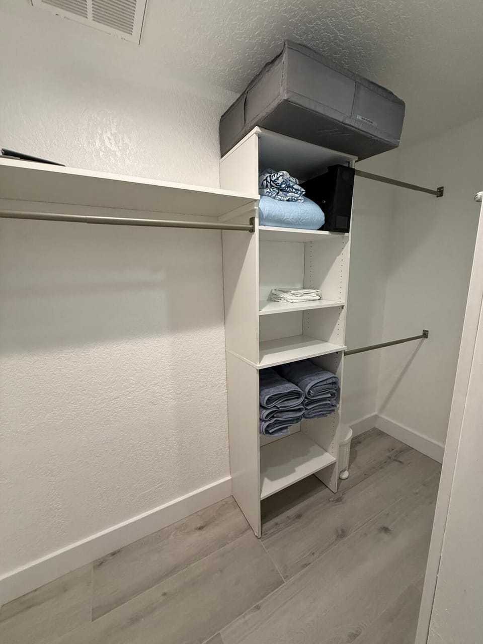Walk in Closet in Master bedroom