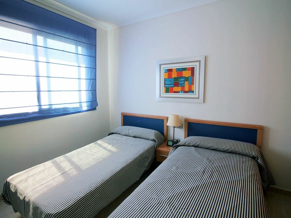 Furniture, Property, Window, Comfort, Azure, Shade, Textile, Wood, Bed