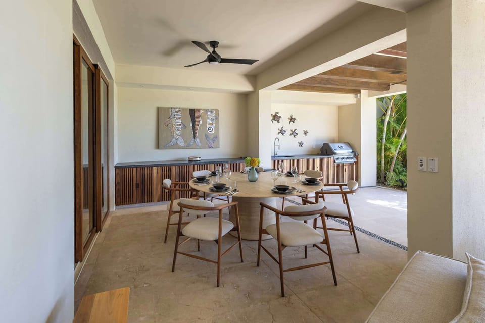 The perfect setting for dining and unwinding