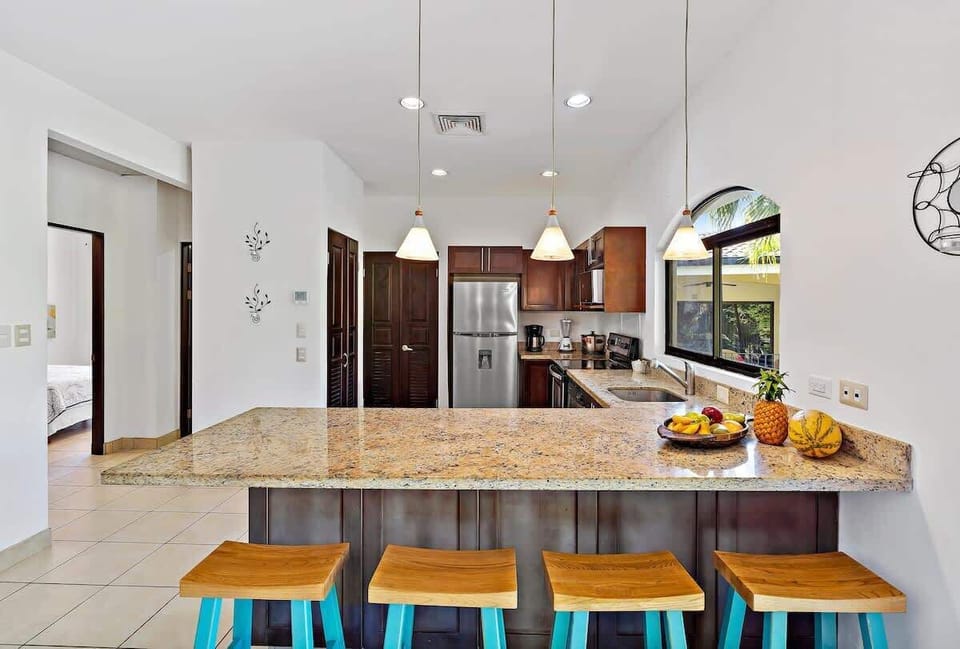 Savor every moment in the spacious kitchen.