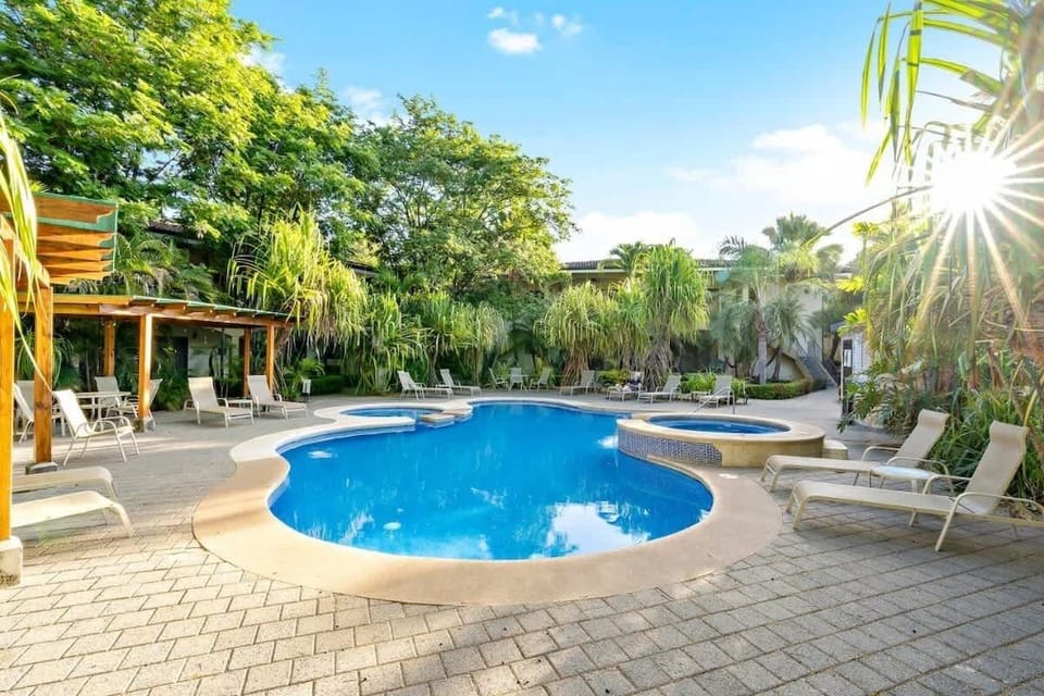 Sun-kissed mornings by the pool—let the relaxation begin!