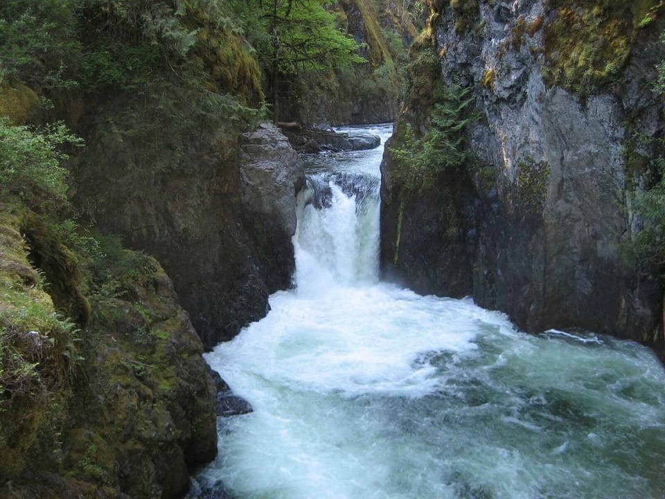Stunning Englishman River Falls