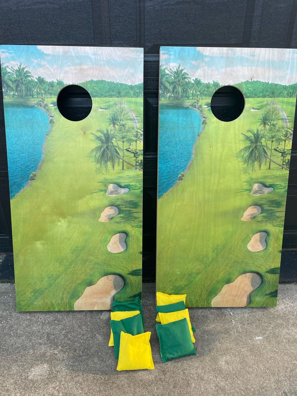 Cornhole boards available
