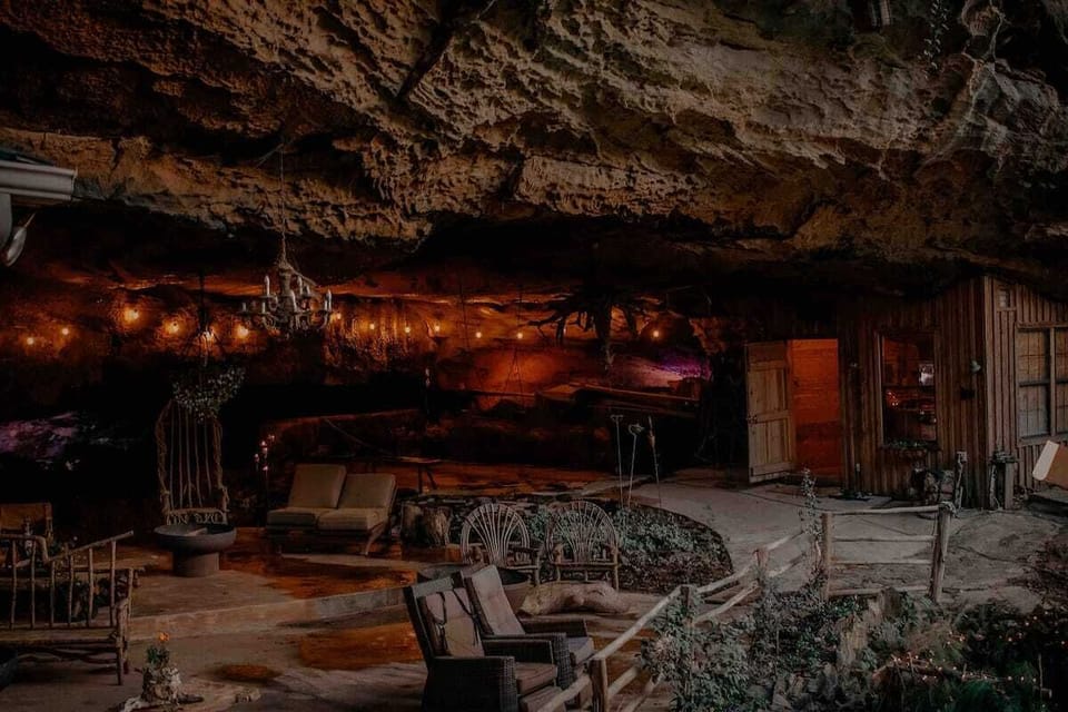 Dusk in the Cave itself