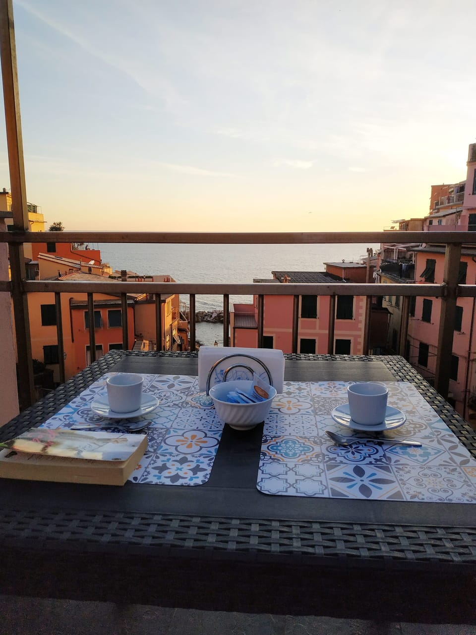 Rooftop terrace view