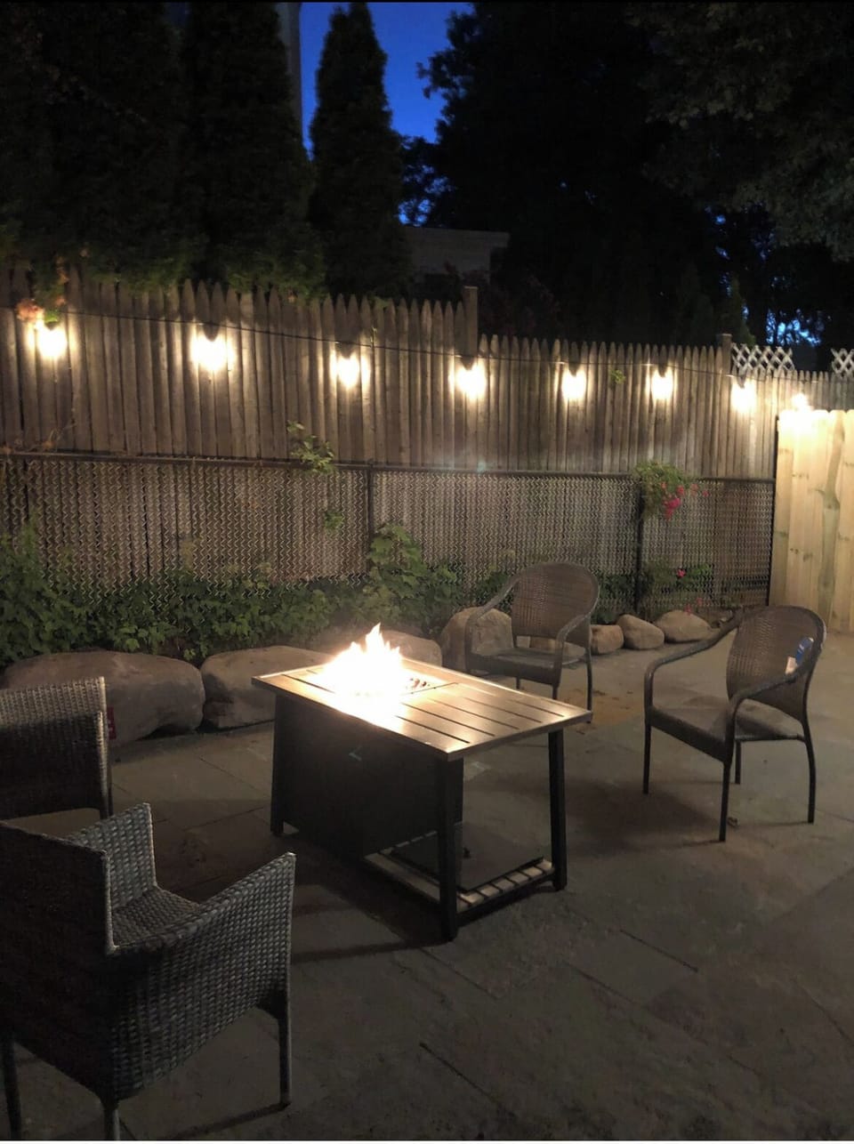 Back patio