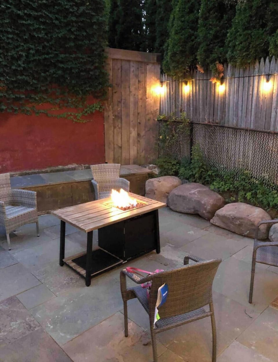 Back patio
