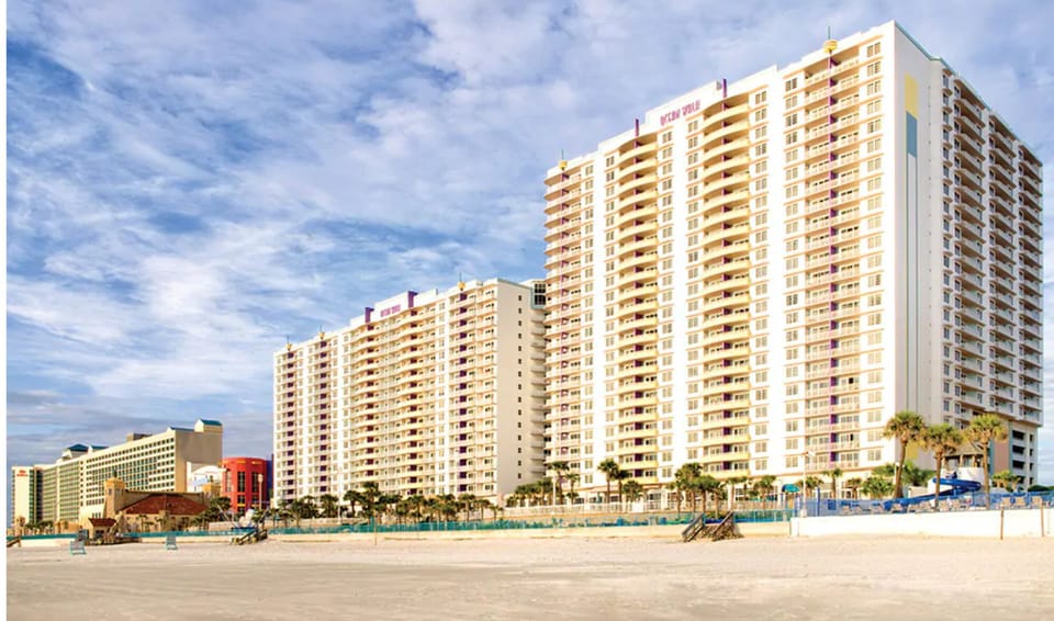 Towers on the beach