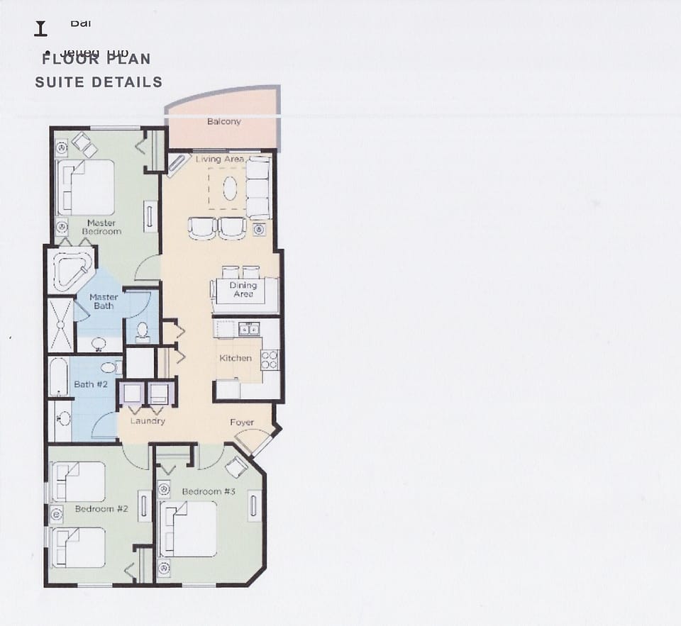 3 bedroom floor plan