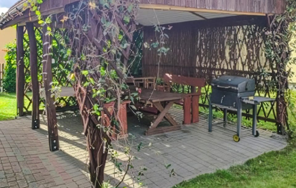 outside