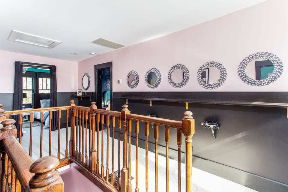 Second Floor: Glam Bar with Alexa Music & Hair Drying Stations
