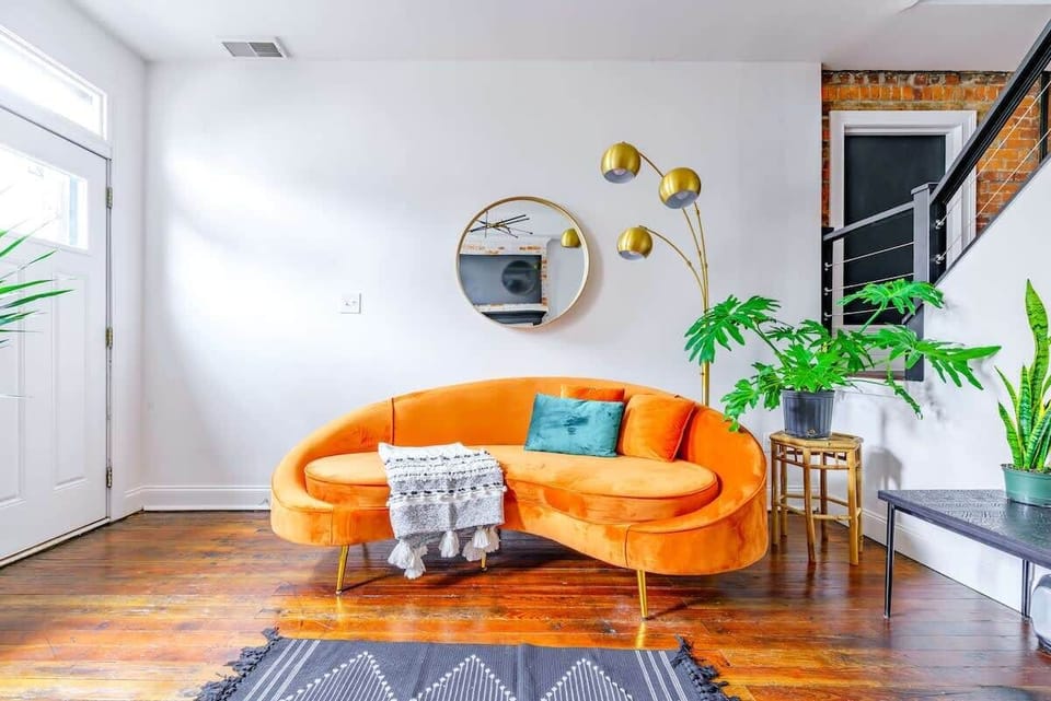 Designed by Jungle House, Convention Cntr Charm: Cozy Pet-Friendly Hideaway