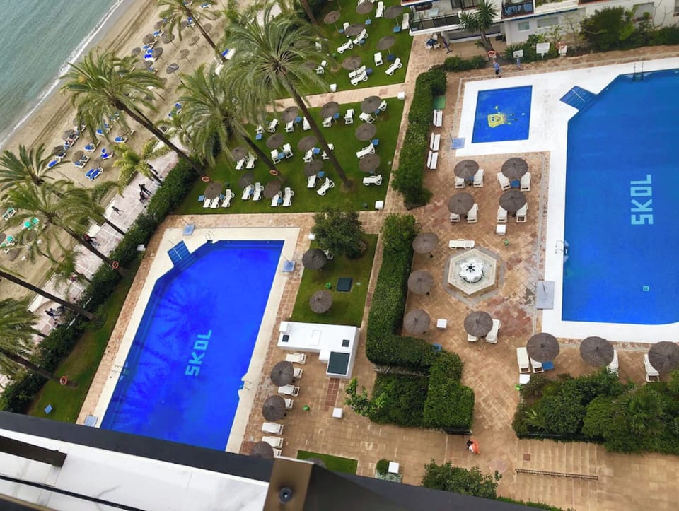 You have access to 3 pools, open all year around. 