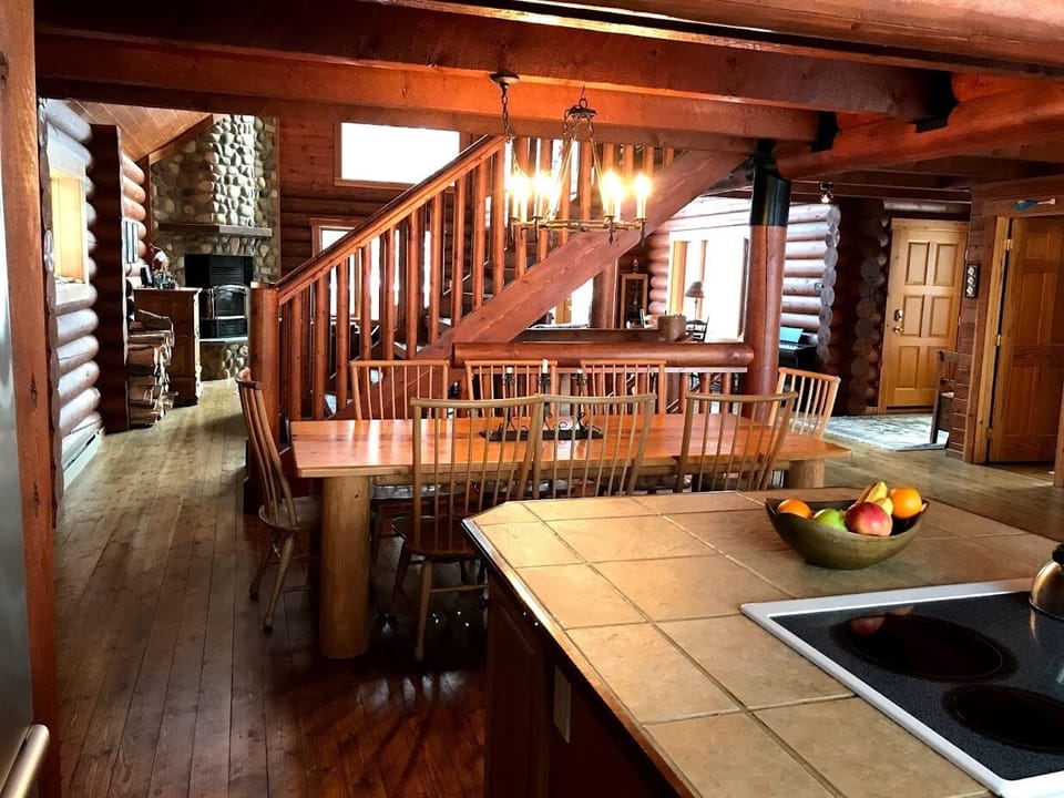 Dining Room and Kitchen Island