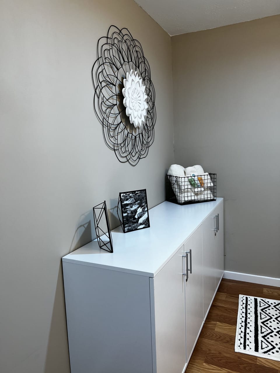 Half bath next to media room