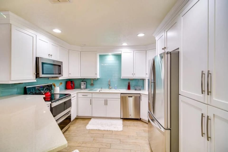 Everything you need in this modern kitchen