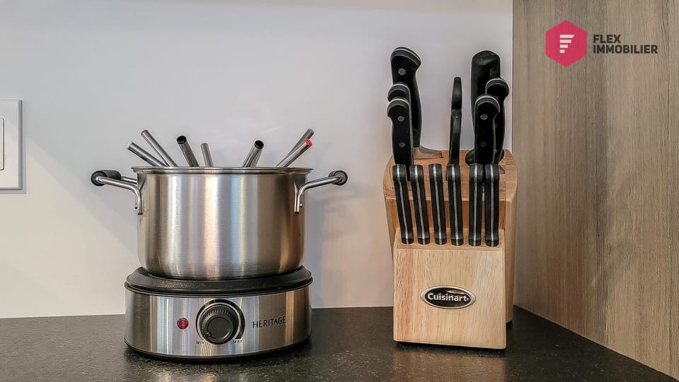 Une cuisine très bien équipée !