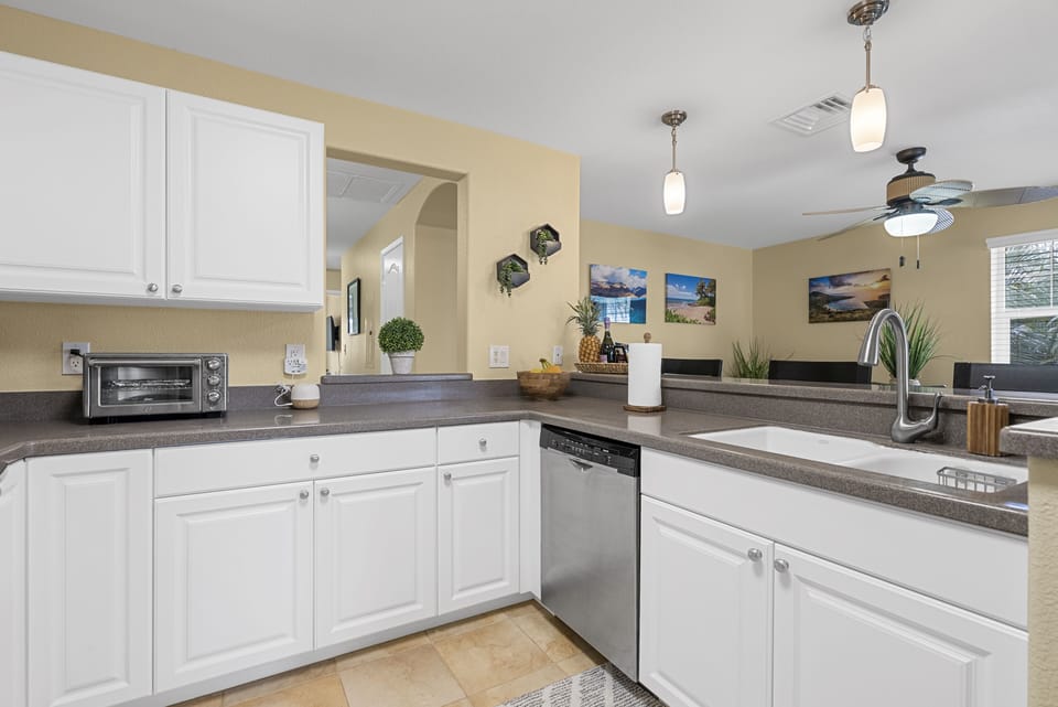 Updated kitchen very well stocked plus your welcome basket upon arrival