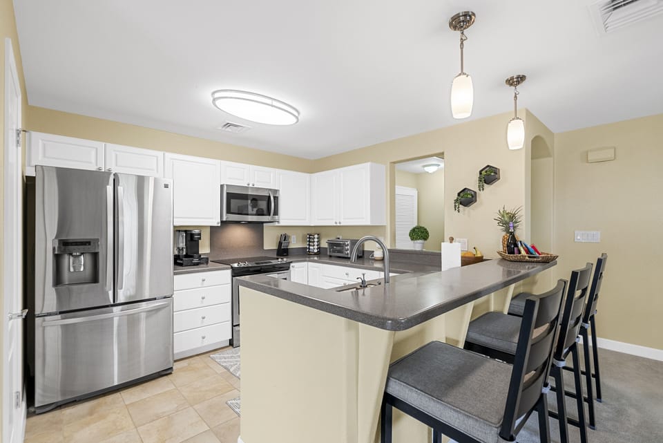 Updated kitchen very well stocked plus your welcome basket upon arrival