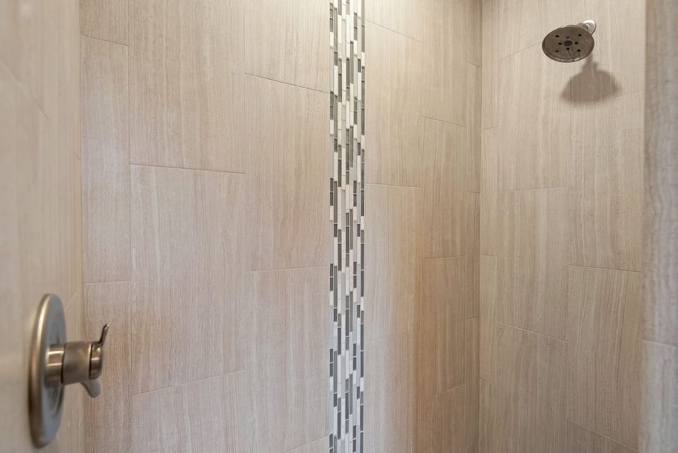 Walk in Shower in the Master Bath 