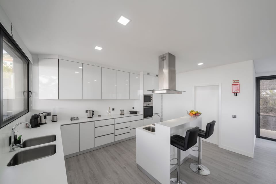 Ourmadeira Villas In Madeira Ocean Sunset Villa Kitchen