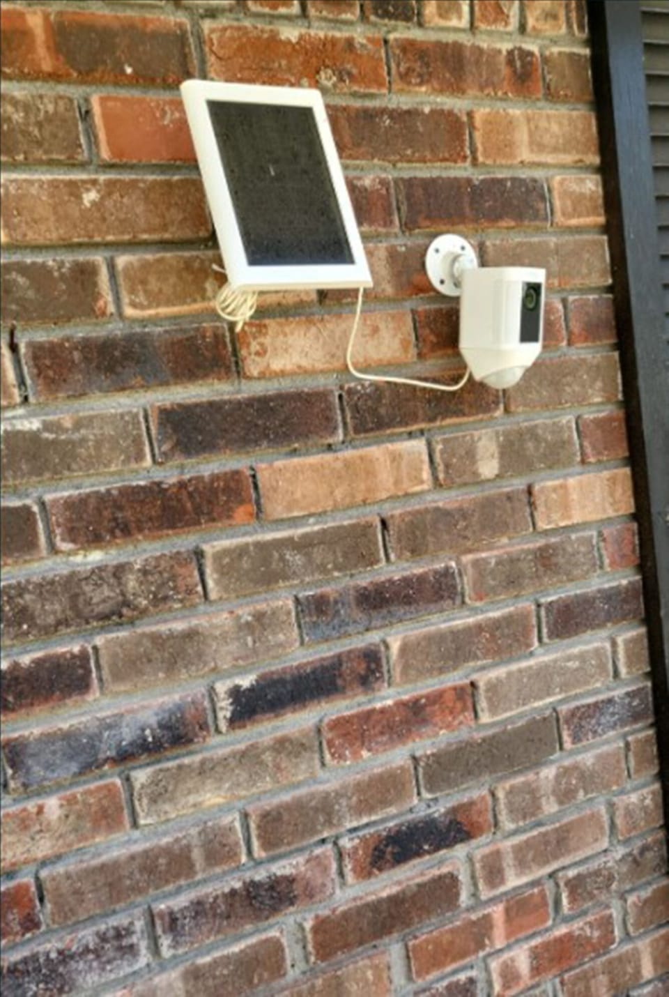 A camera installed in the unit for added safety and security. 