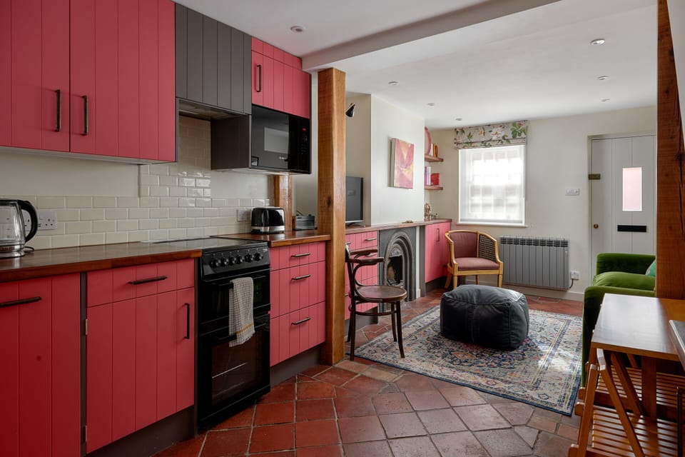 KITCHEN AND LIVING AREA