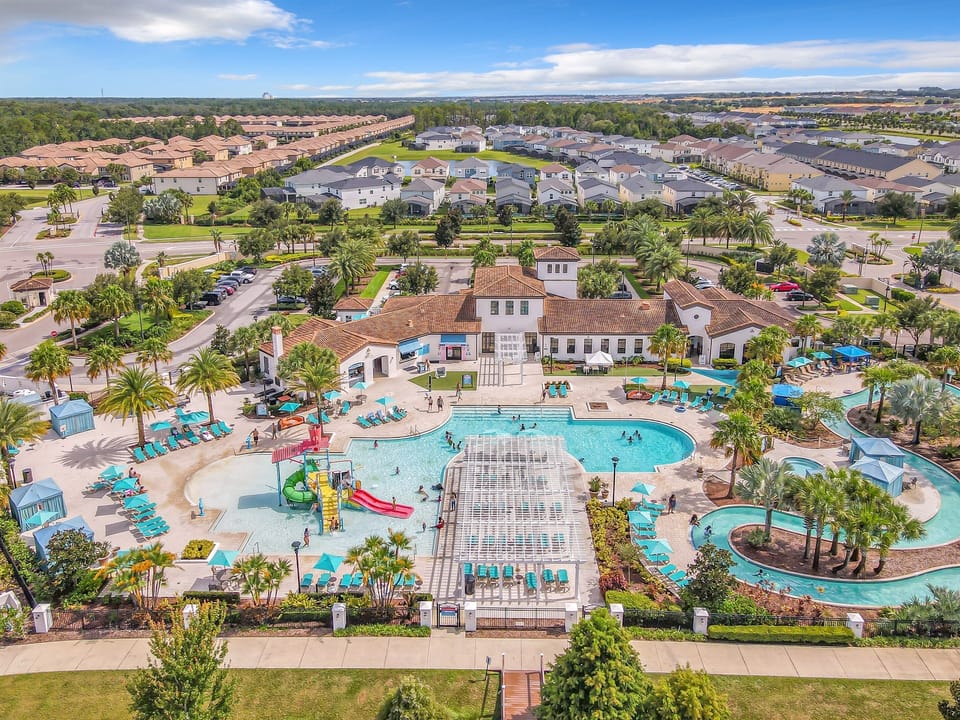 Free resort amenities for our guests, including a lazy river, kids splash pad and zero entry pool, basketball courts, exercise room, and more.