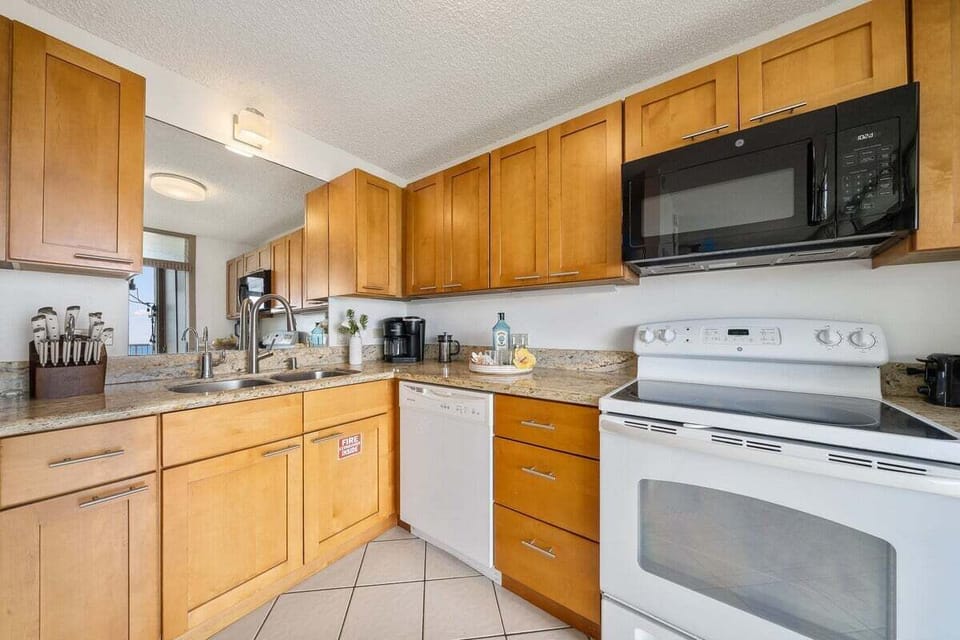 A clean and functional kitchen designed for cooking and entertaining