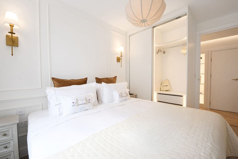 Plenty of built-in storage in bedroom 1.
