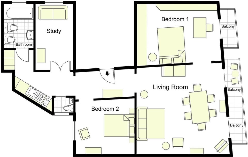 Ginevra floorplan
