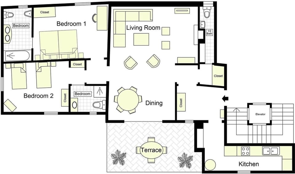 S Croce Miravista floorplan