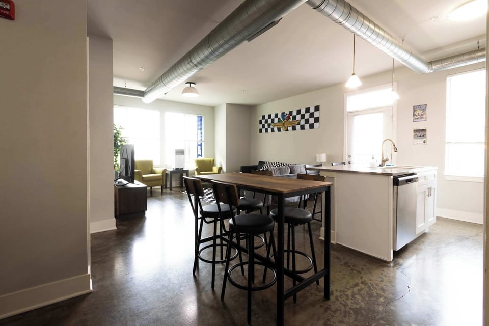 Open floor plans.