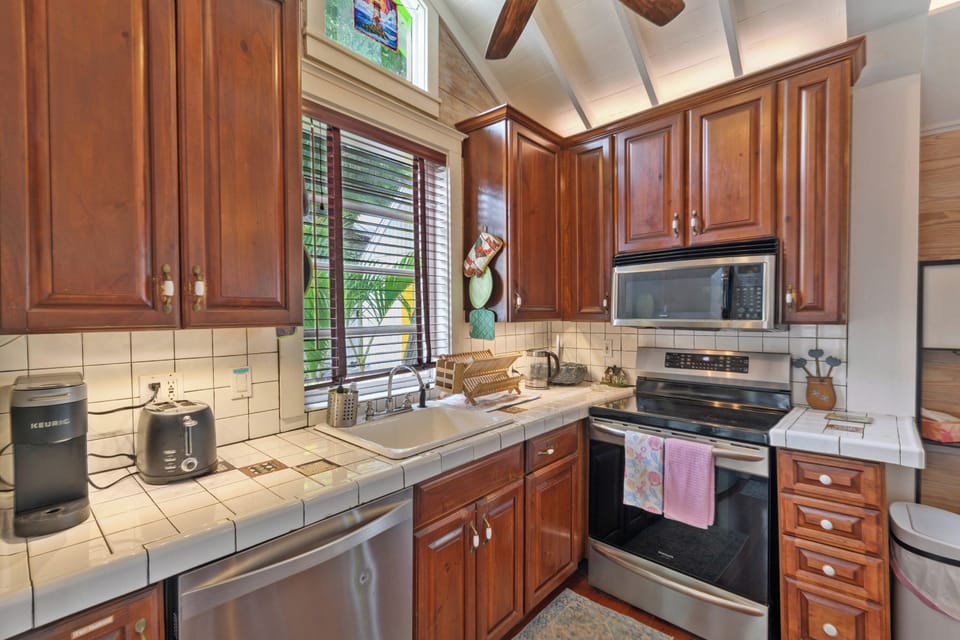 And a brand new induction stove top with air frier oven, and dishwasher!