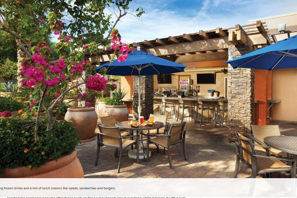 Outdoor dining