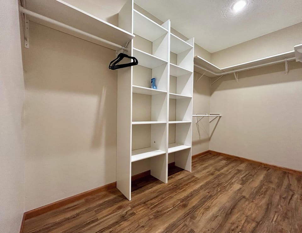 Master closet