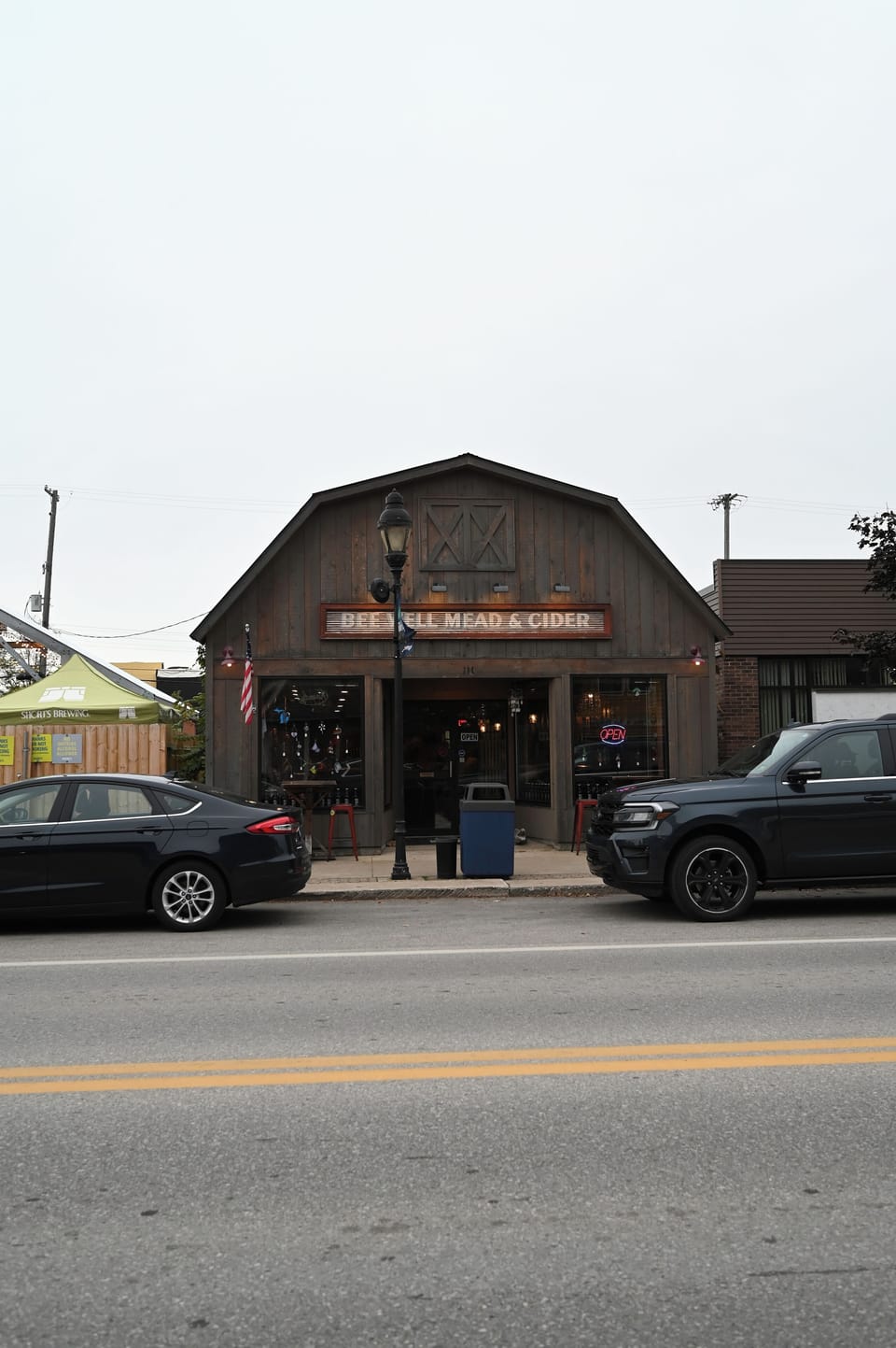 Bee Well meadery and cider in downtown Bellaire